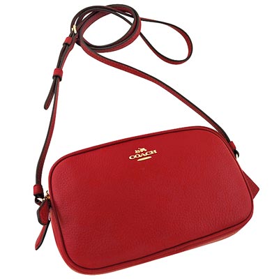 (現貨) Coach Polished Pebble Leather Sadie Bag