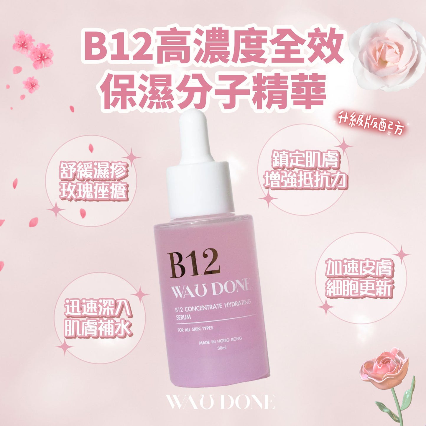 【升級版】B12高濃度全效保濕分子精華30ML(到期日:9/2027)
