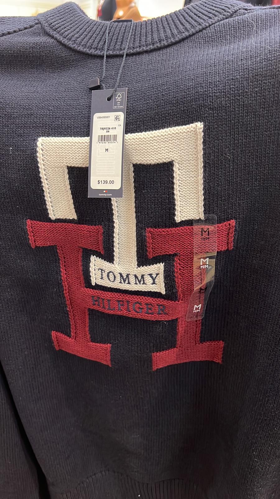 (現貨) Tommy Hilfiger logo T Sweater