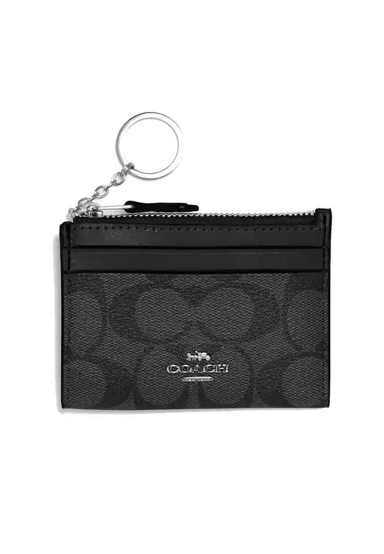 (現貨) Coach Mini Skinny Id Case In Signature Canvas