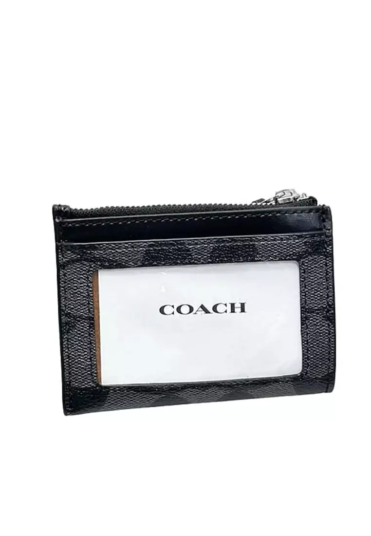 (現貨) Coach Mini Skinny Id Case In Signature Canvas
