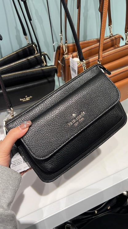 (現貨) Kate Spade 荔枝皮小斜揹袋