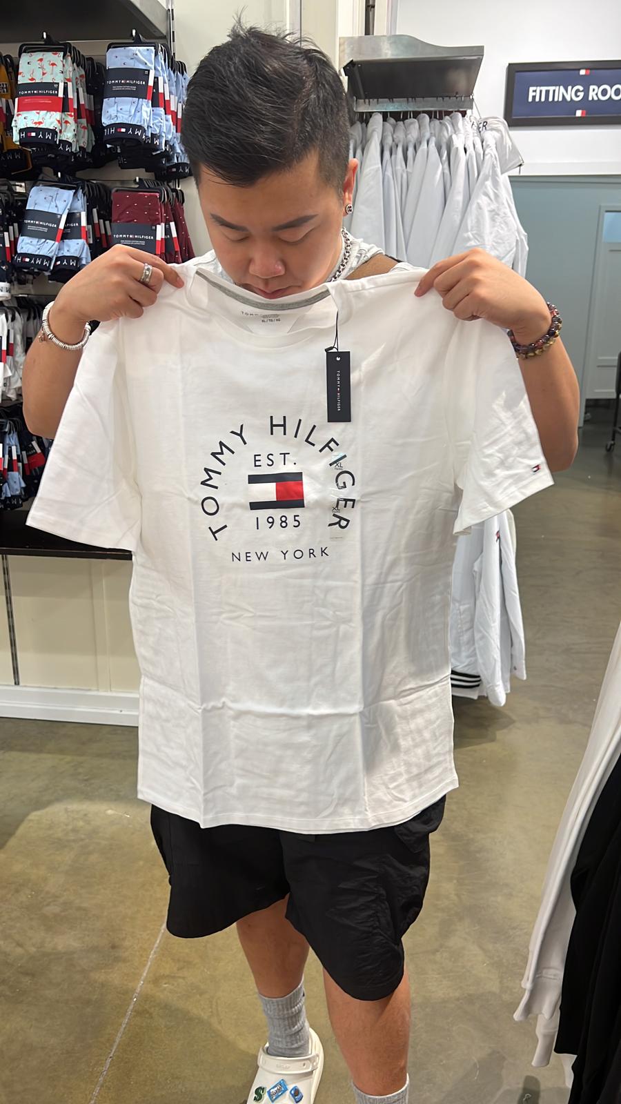 (現貨) Tommy Hilfiger logo Tee (White)