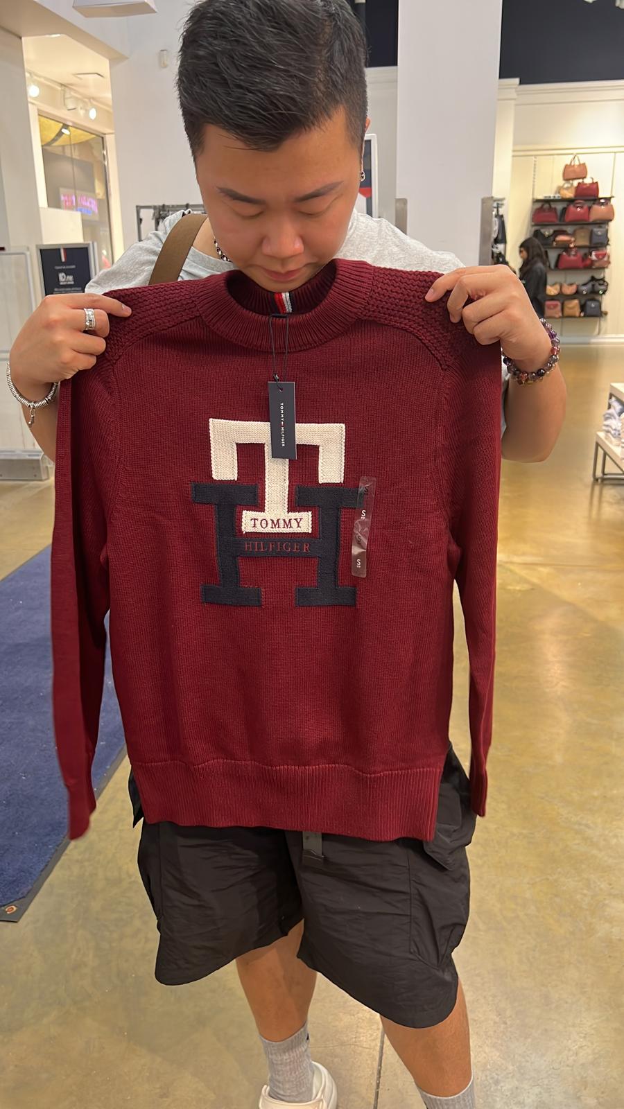 (現貨) Tommy Hilfiger logo T Sweater