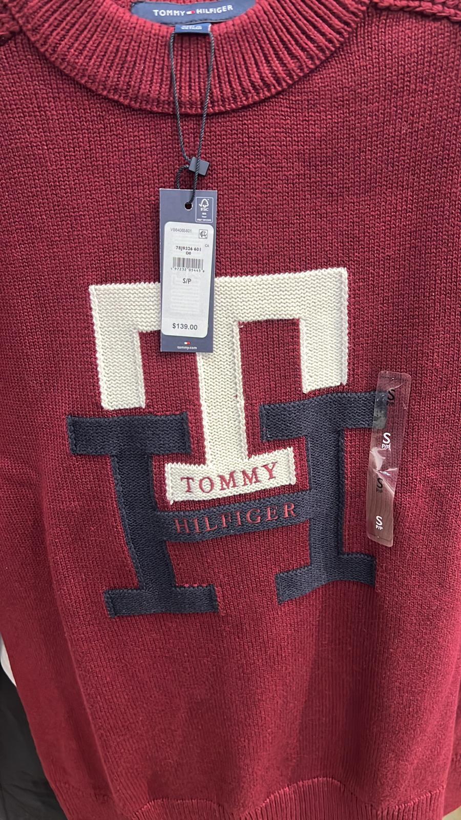 (現貨) Tommy Hilfiger logo T Sweater