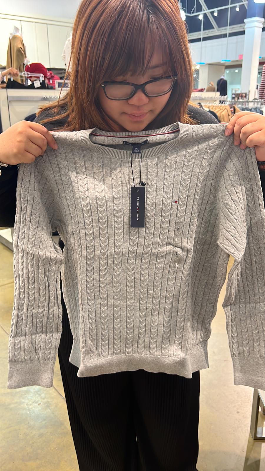 (現貨) Tommy Hilfiger Lady logo Sweater