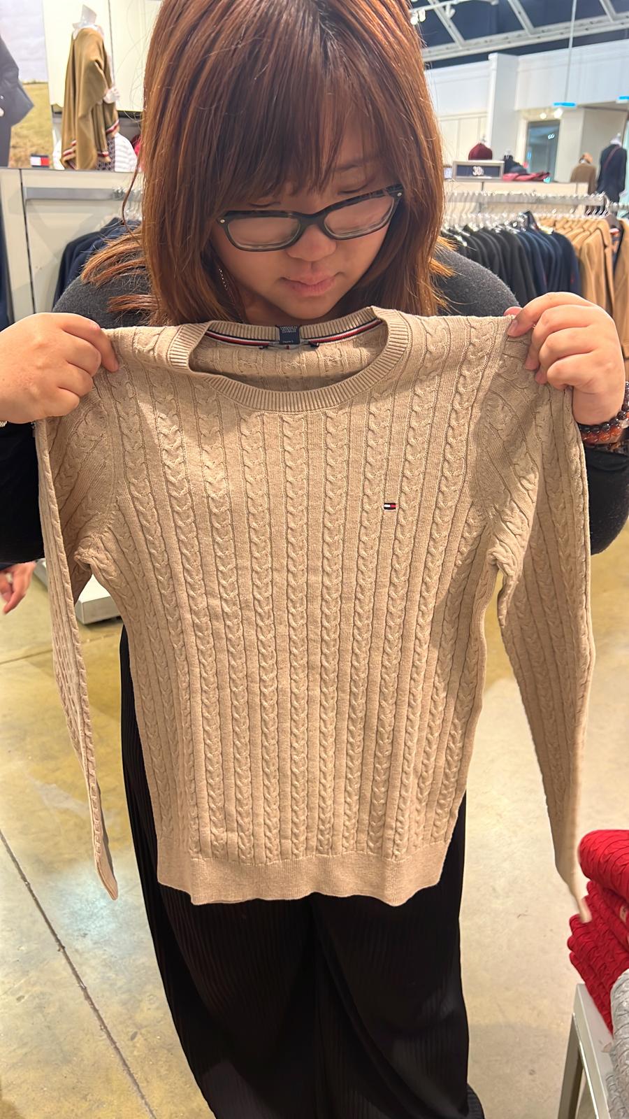 (現貨) Tommy Hilfiger Lady logo Sweater