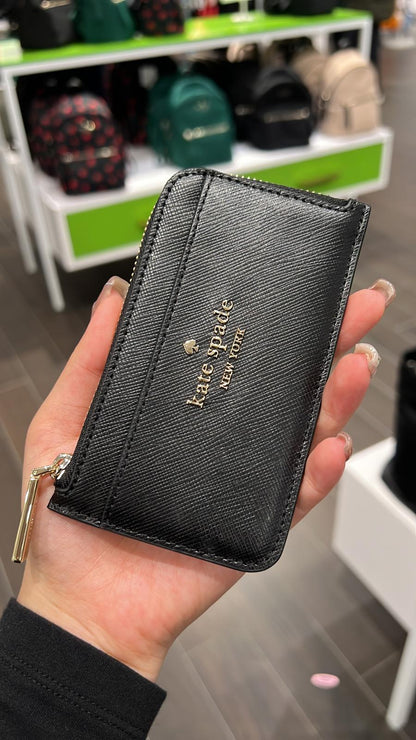 (現貨) Kate Spade 拉鏈Card Holder