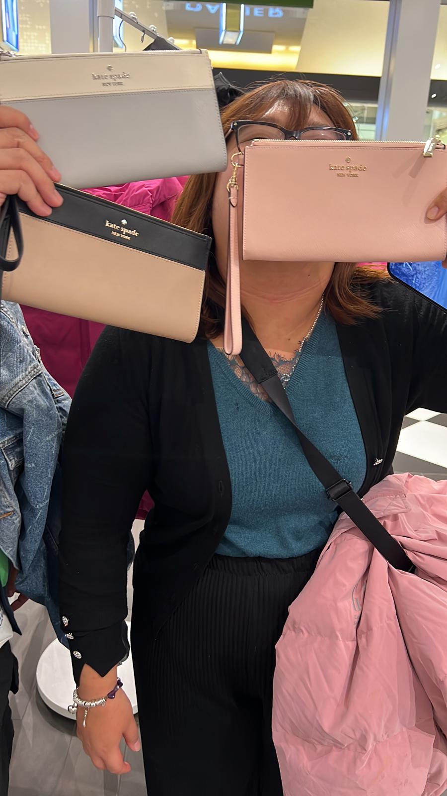(現貨) Kate Spade 拉鏈長銀包