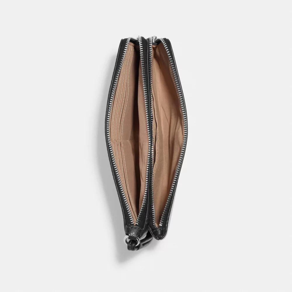 (現貨) Coach Double Zip Wallet