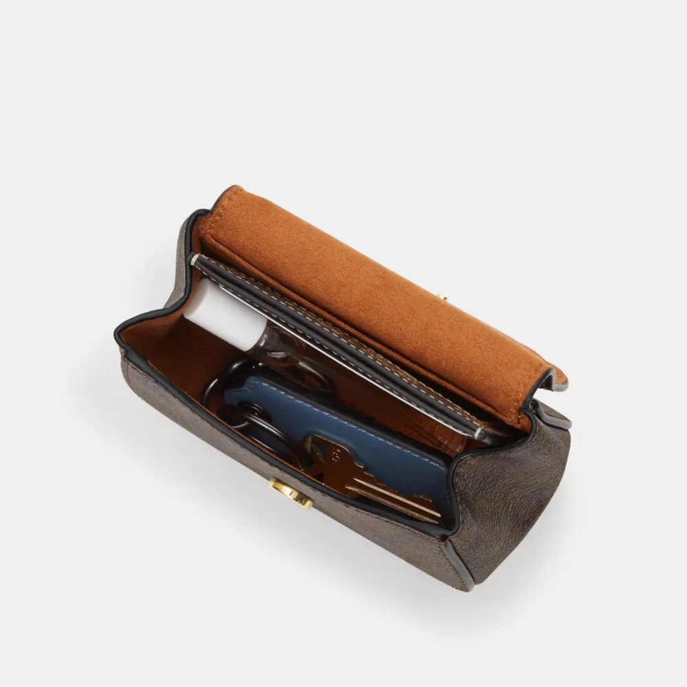 (現貨) Coach Morgan Card Case On A Chain